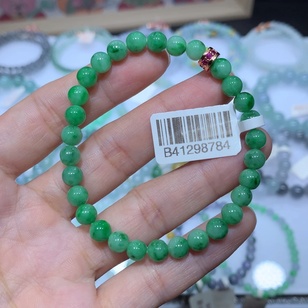 手串翡翠未镶嵌天然