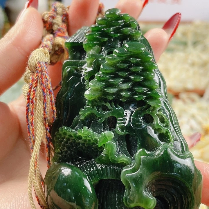 未镶嵌和田玉挂件