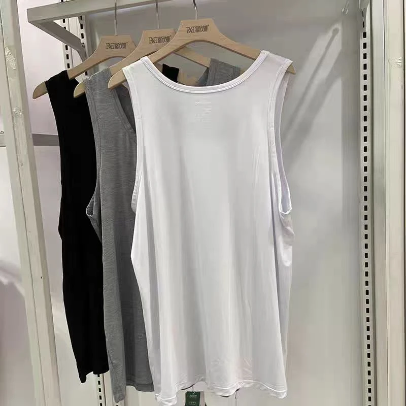 超舒服男士竹纤维背心8903