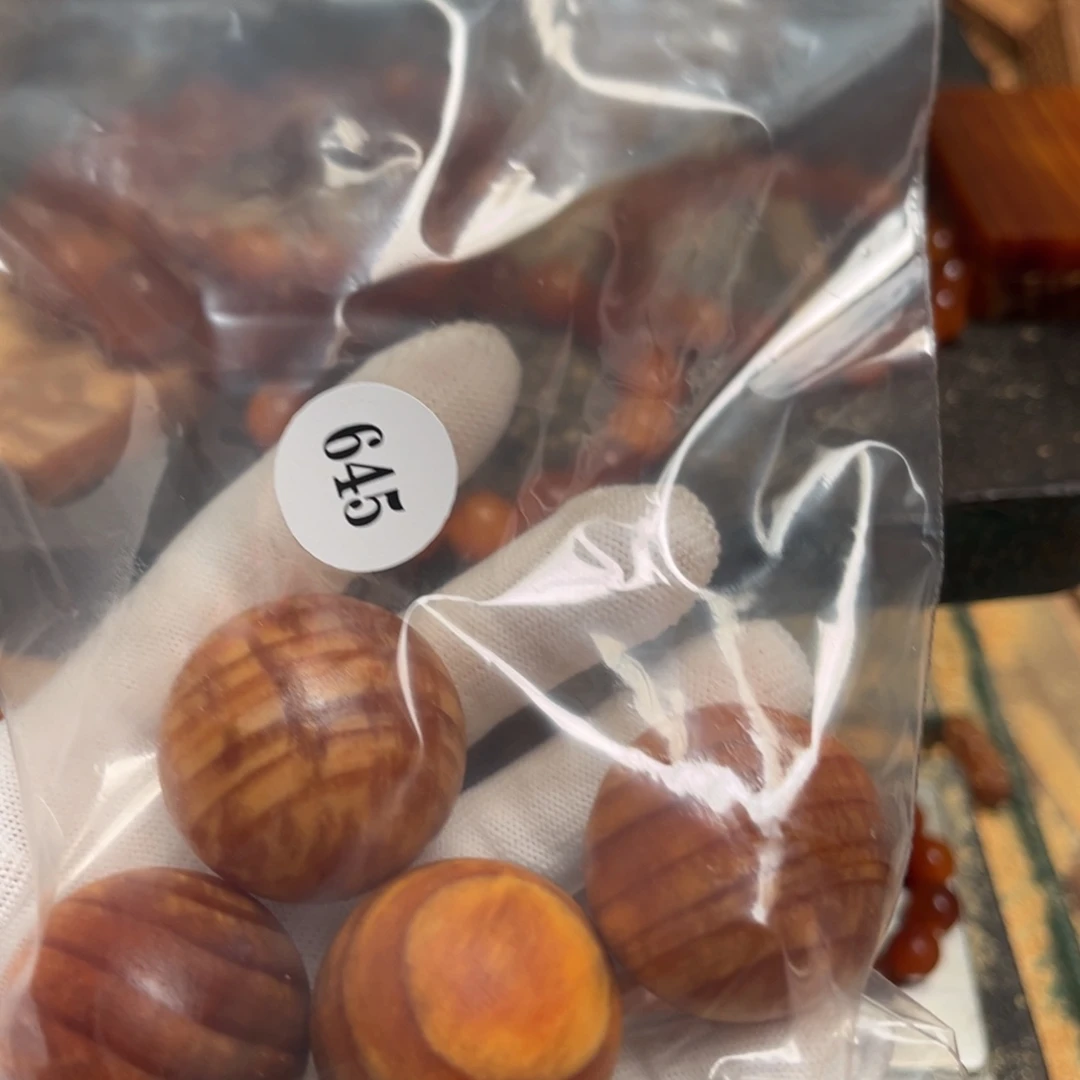 小***站松木（琥珀木）手串/手链645手球