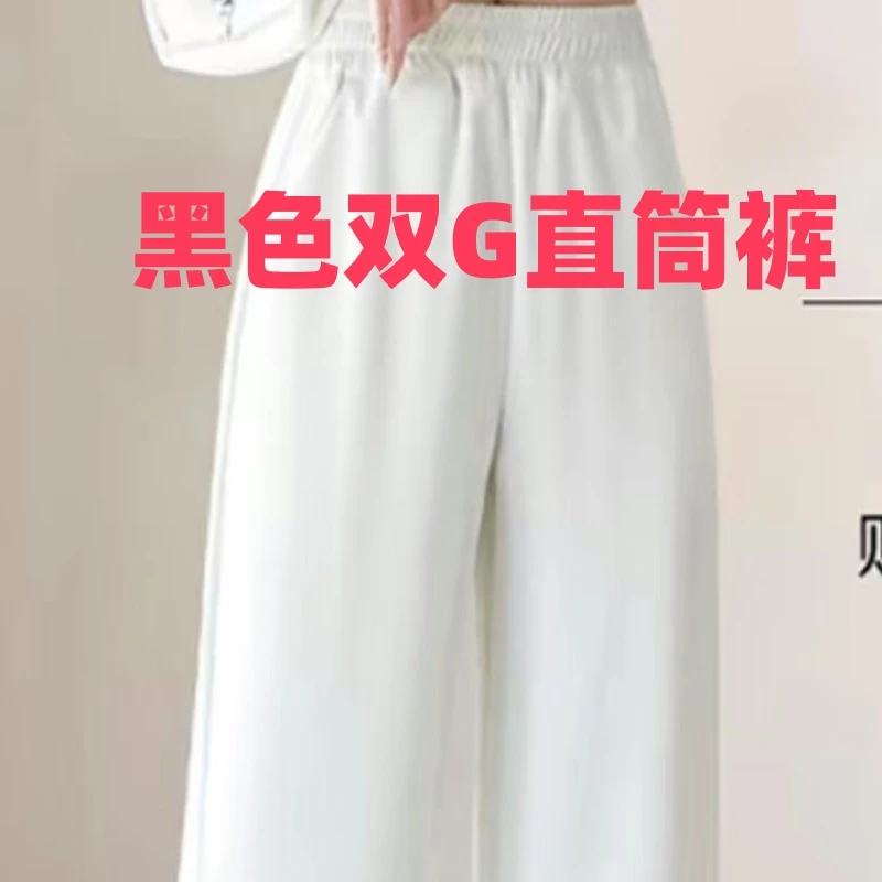 黑色长裤双G新款休闲丈根要长裤