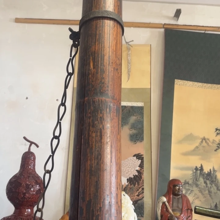 竹中古工艺品摆件