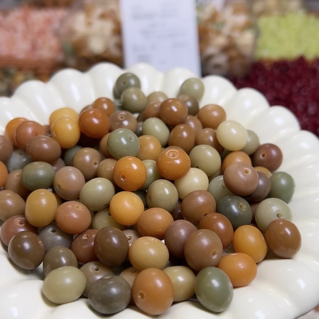 菩提根/象牙果吊坠卡13唐三彩算盘108颗