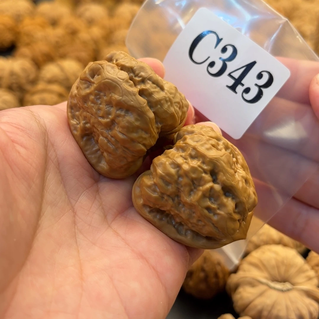 桃核把件蛙蛙独立37肚38