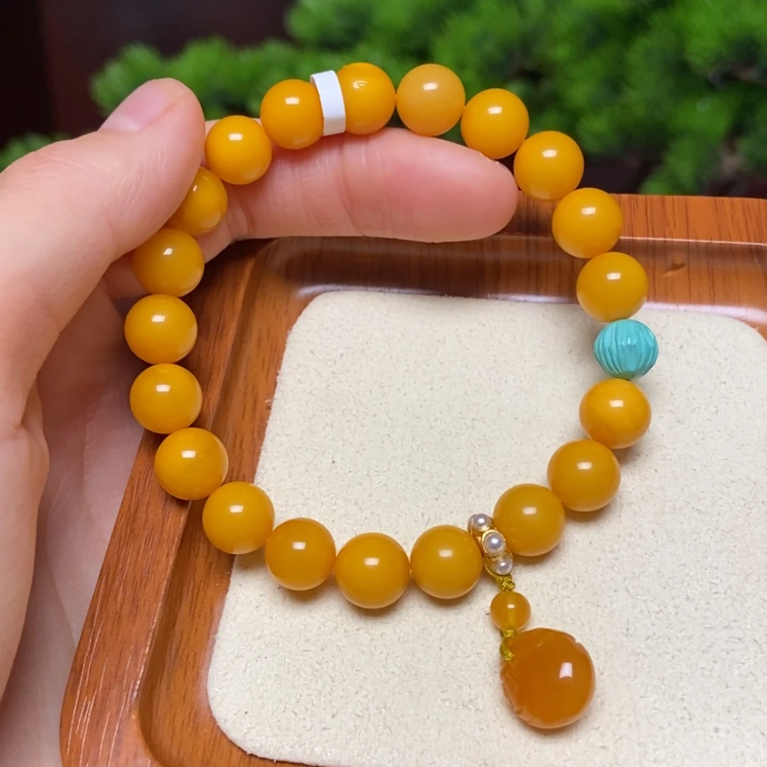 【闪购商品】未镶嵌蜜蜡手链手串