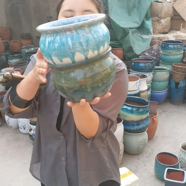 口18高12瑕疵两个盆