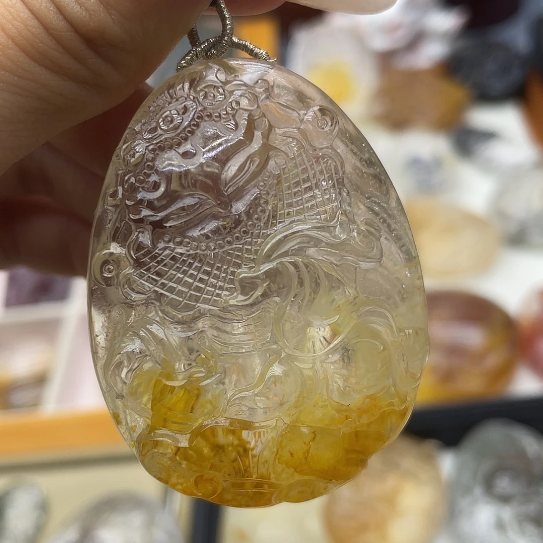 颈饰未镶嵌水晶天然