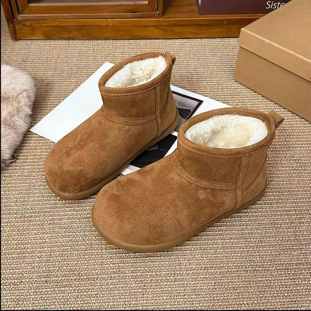 【大土豆】【运费险】老牛25年新款全新升级保暖加厚防滑雪地靴