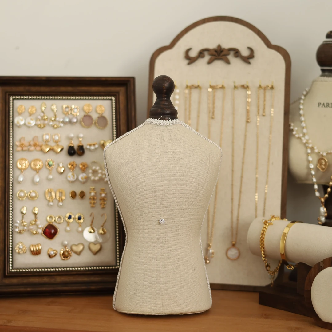 非金属亚克力项链 气质手工经典优雅高端轻奢隐形鱼线锆石项链