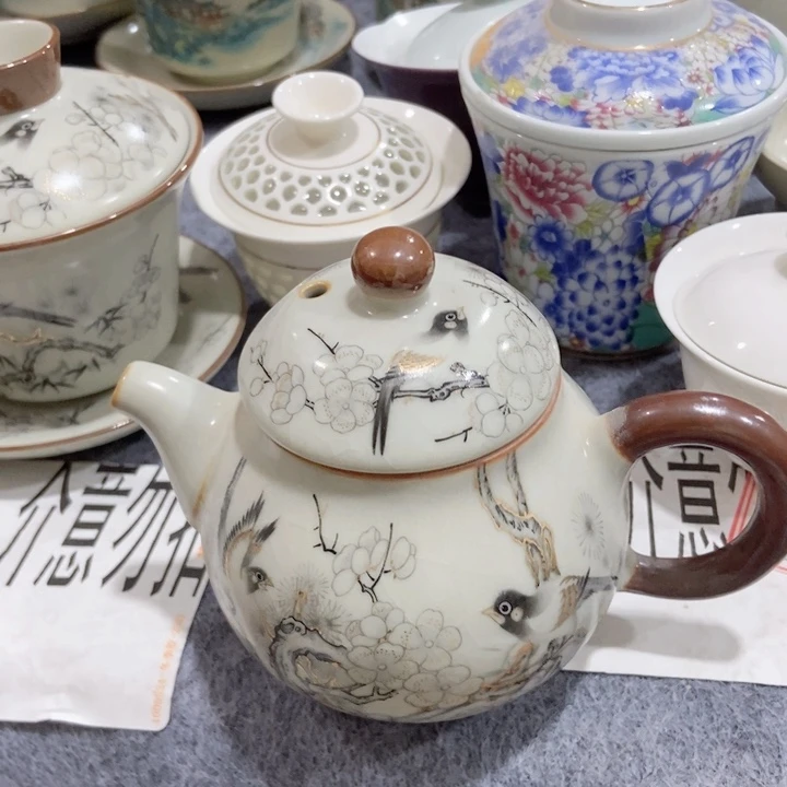 摆件茶具微瑕，介意勿拍