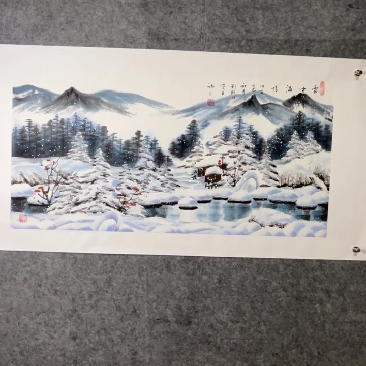 国画精品手绘国画作品