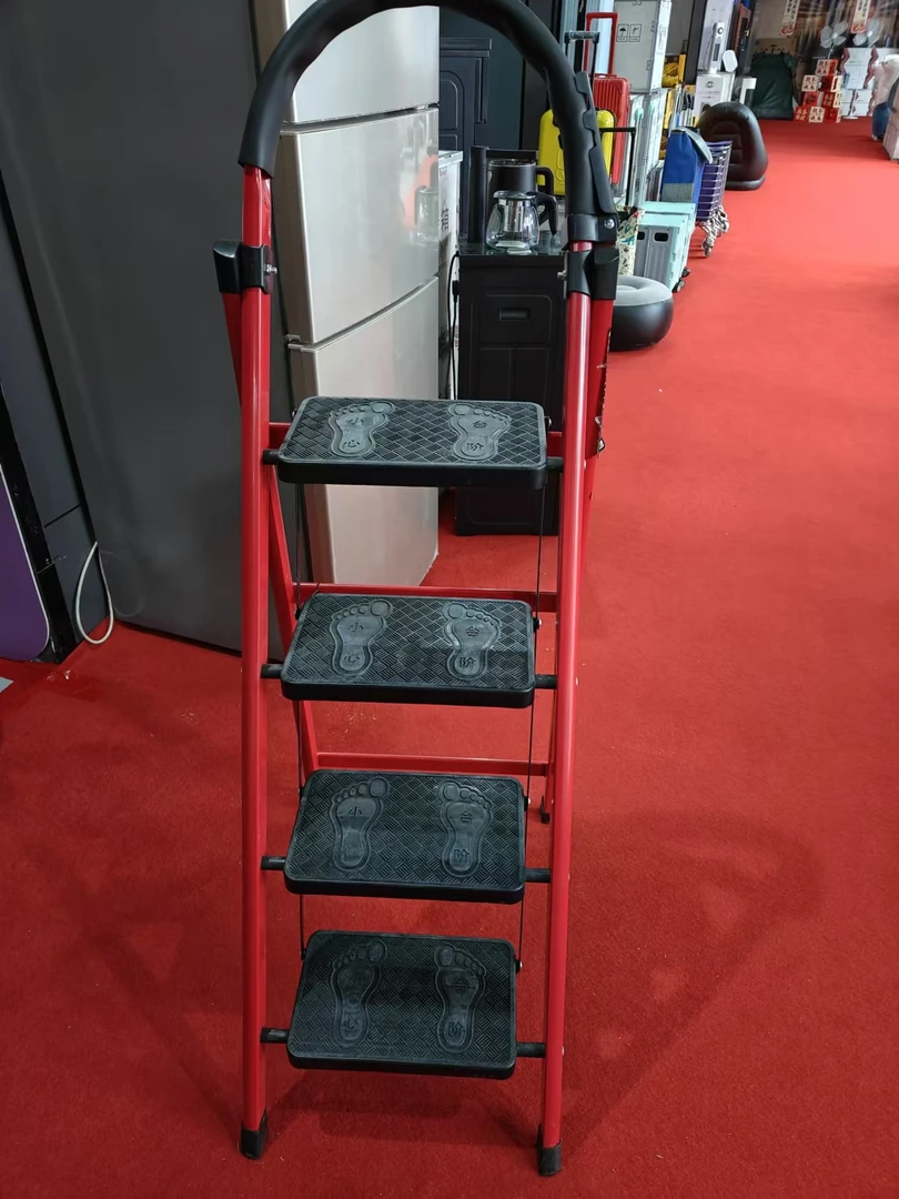 梯子家用折梯子家用折叠梯加厚碳钢人字梯移动楼梯伸缩家用梯子