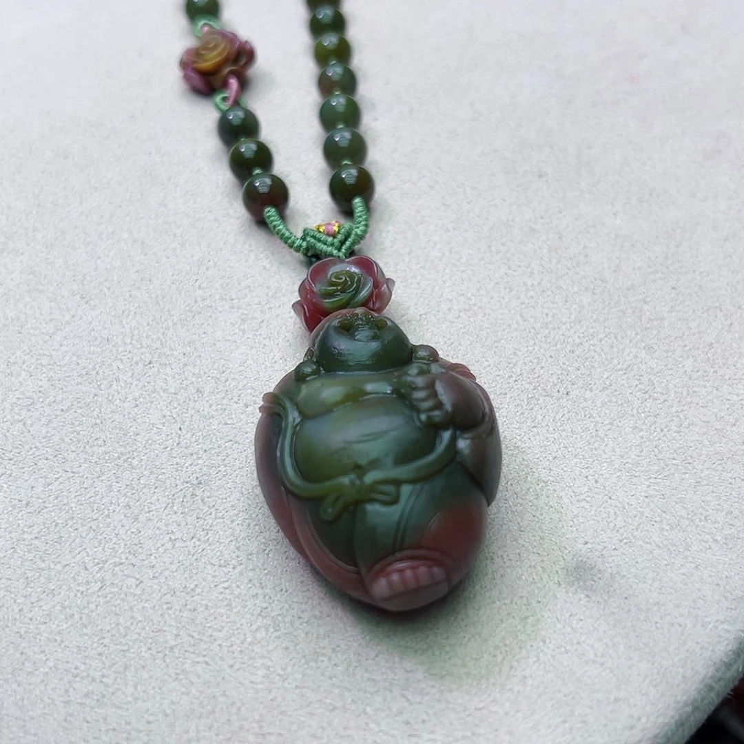 定制石英质玉盐源未镶嵌暮**云