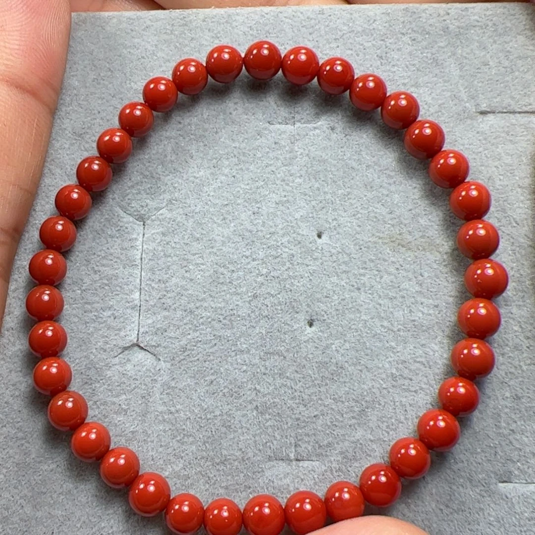 南红玛瑙手串未镶嵌