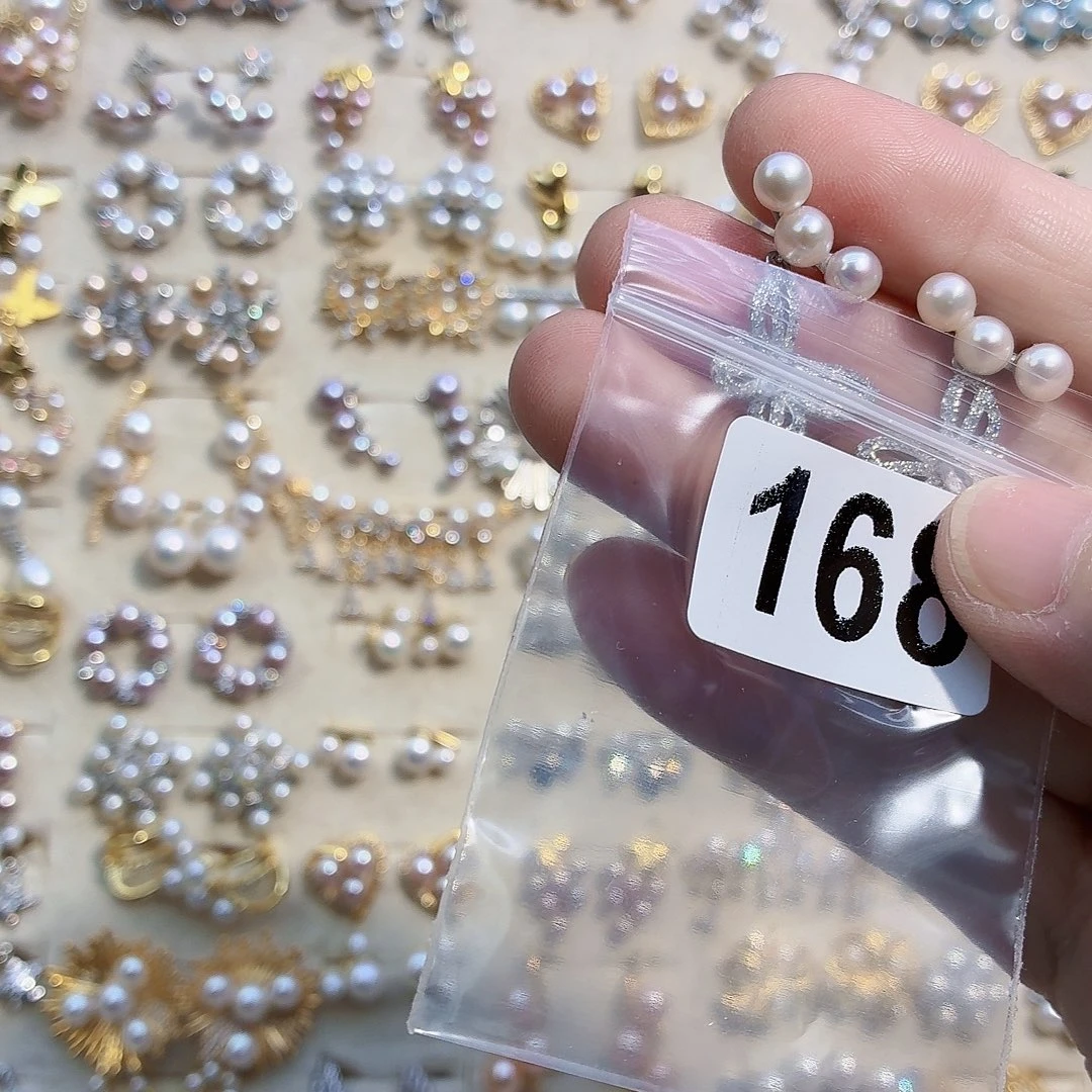 .***理耳饰淡水珍珠合金