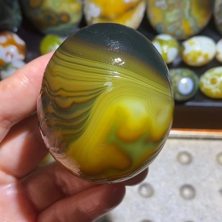 未镶嵌玛瑙/玉髓珠宝半成品21