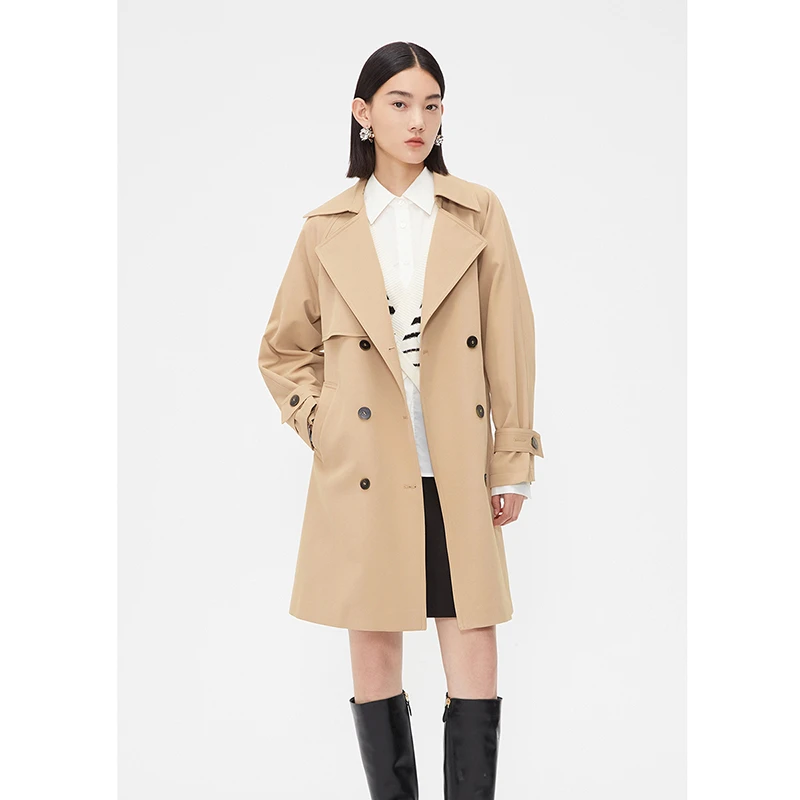 【艾美甄选】NEELLY纳俪商场同款风衣N24084F04611