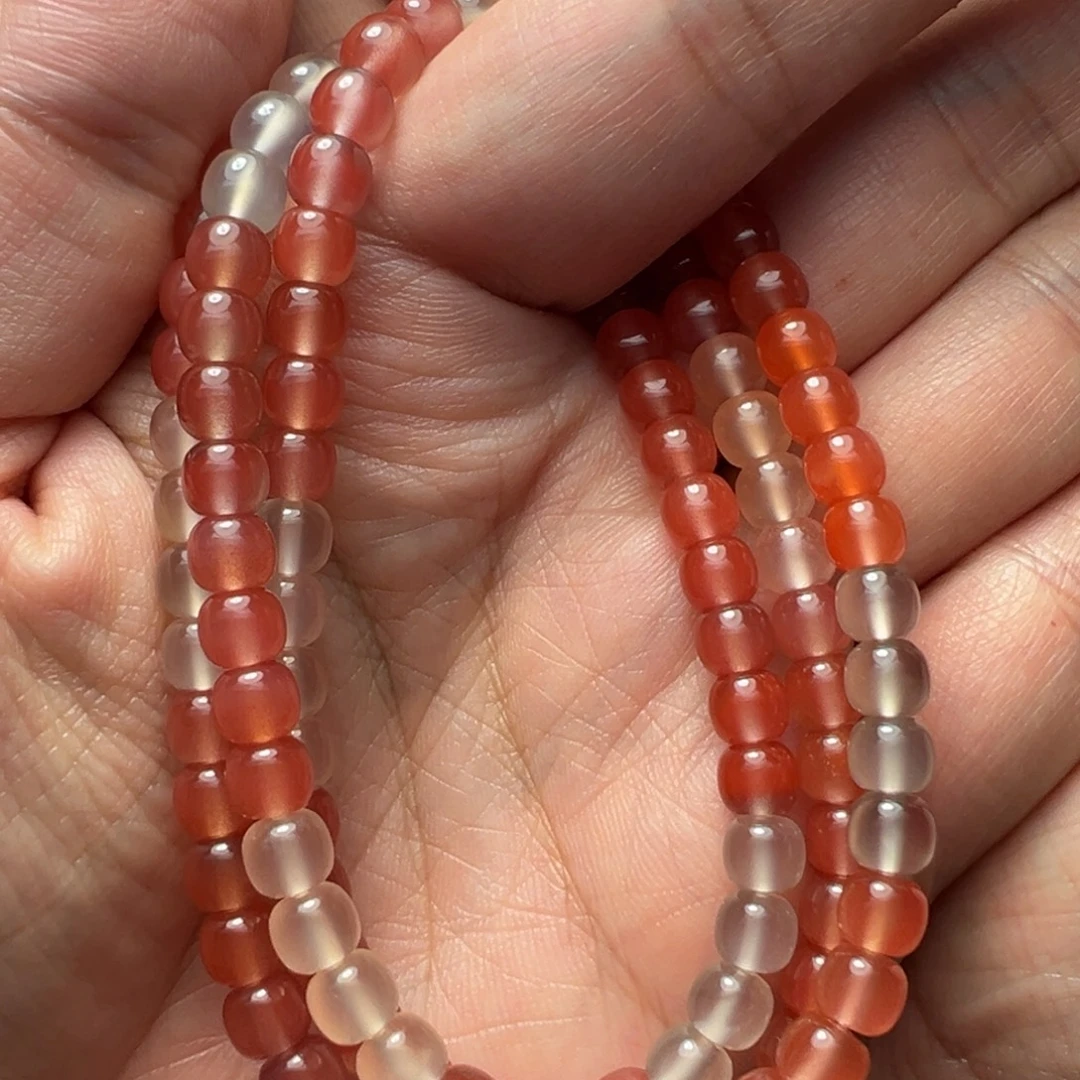 颈饰合金南红玛瑙