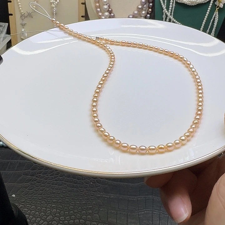 淡水珍珠耳饰合金