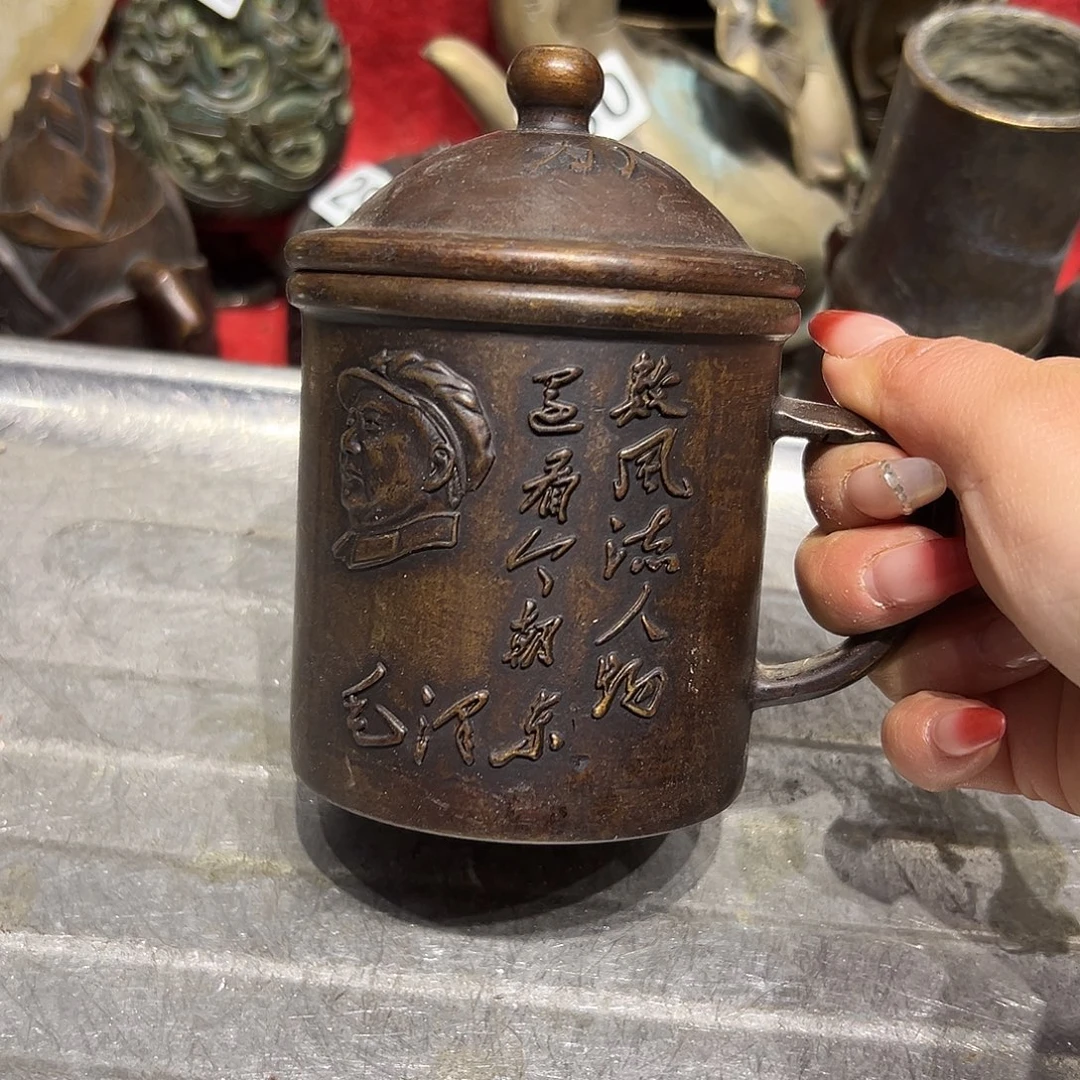 黄铜摆件，文房摆件