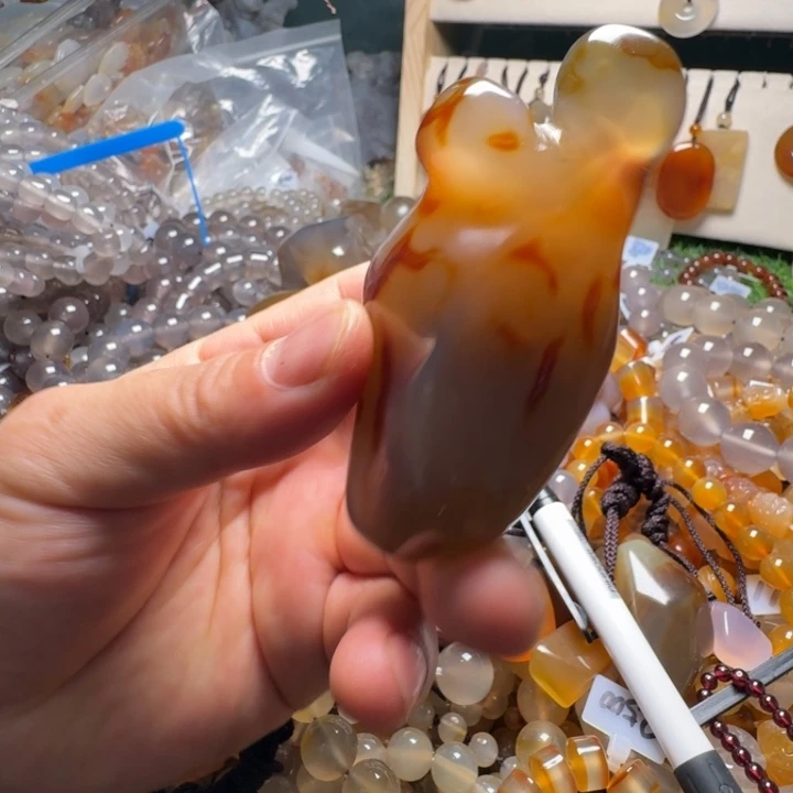 ∟***╮玛瑙/玉髓未镶嵌颈饰