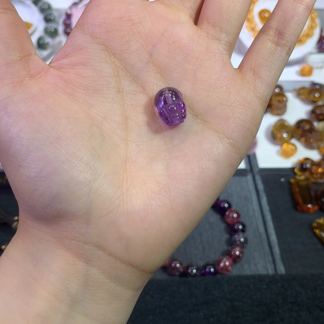 水晶吊坠(不含链)未镶嵌天然