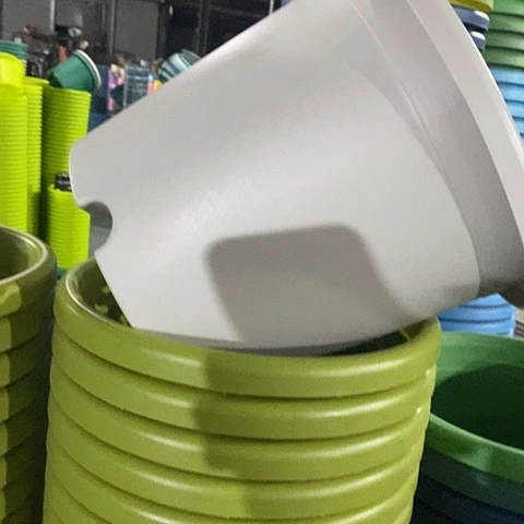 树脂四季4号微瑕灰白无托8个