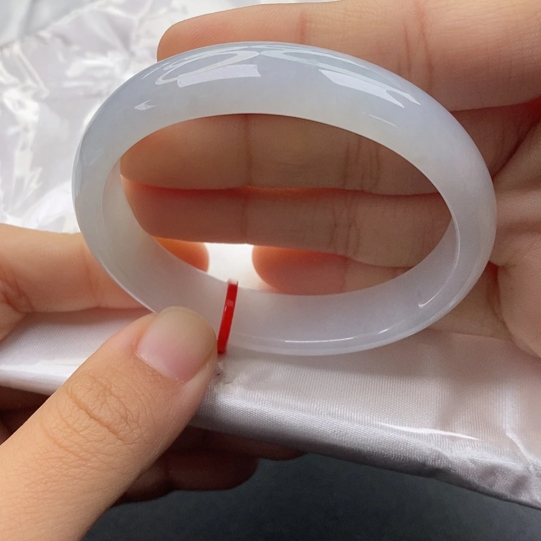 翡翠未镶嵌手镯（贵妃镯）5455贵妃