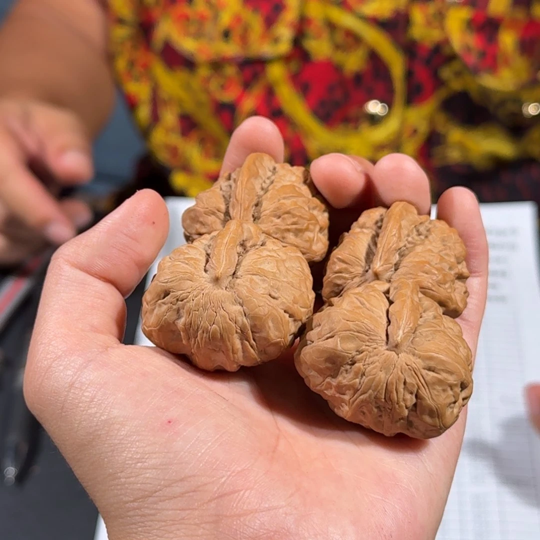 文玩核桃把件81号蛤蟆头一帆风顺