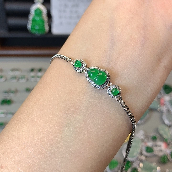 翡翠未镶嵌手链手链