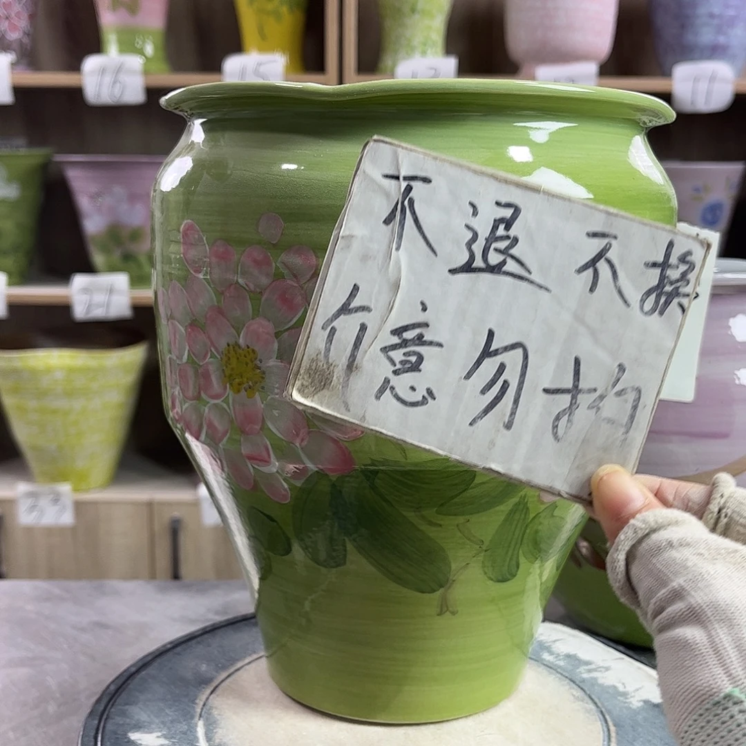 景德镇陶瓷花盆花盆