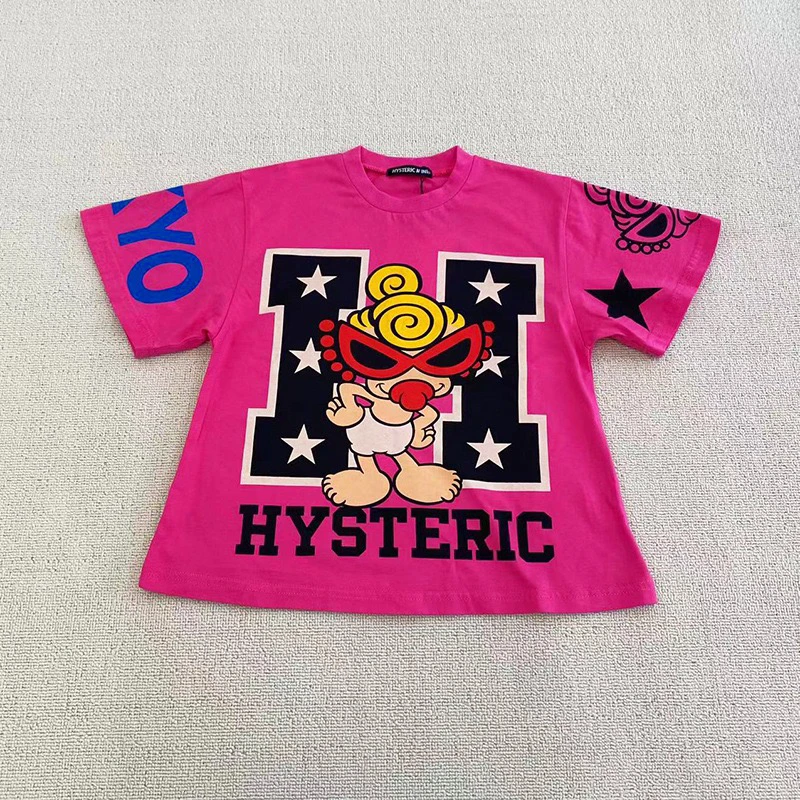 越越家 黑超T裙 高定童装 2024夏季新款短袖T恤裙 儿童款女童T恤