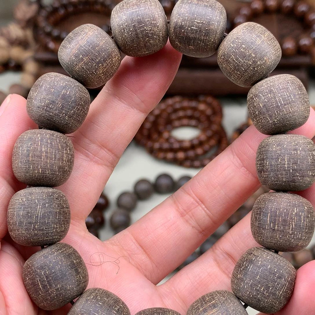 【闪购商品】贡木其他清**雅巴贡黑油金丝15*16粗磨