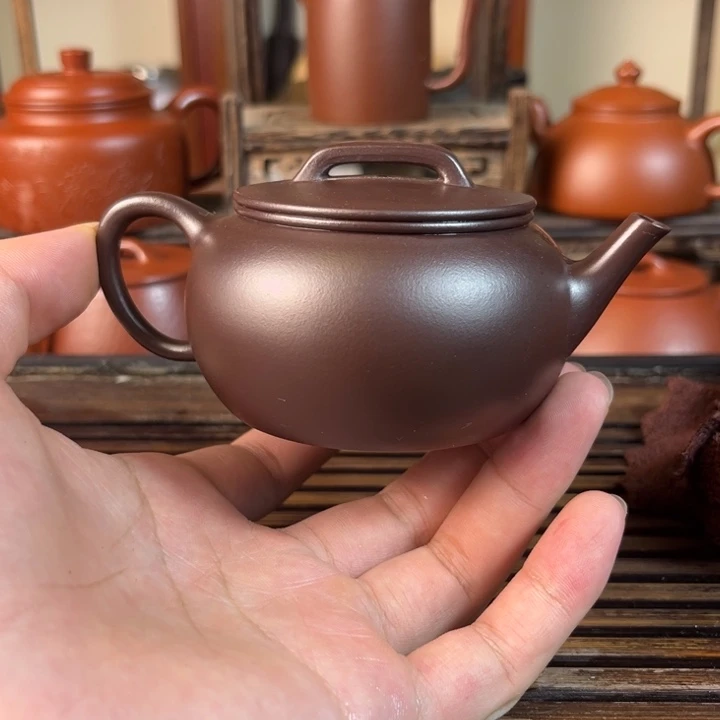 茶壶紫砂原矿紫砂手工制作