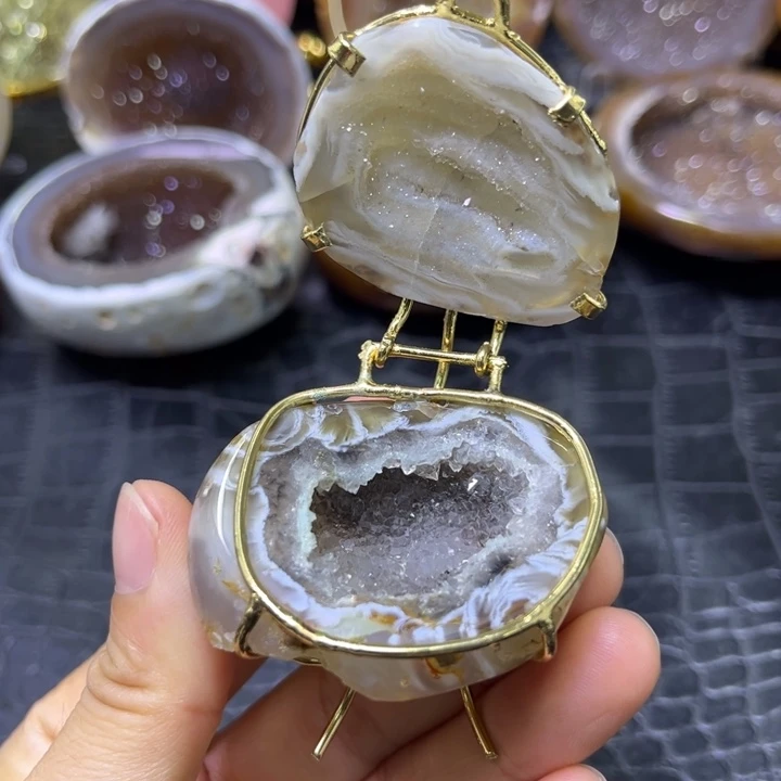 未镶嵌发饰水晶蚕丝盆