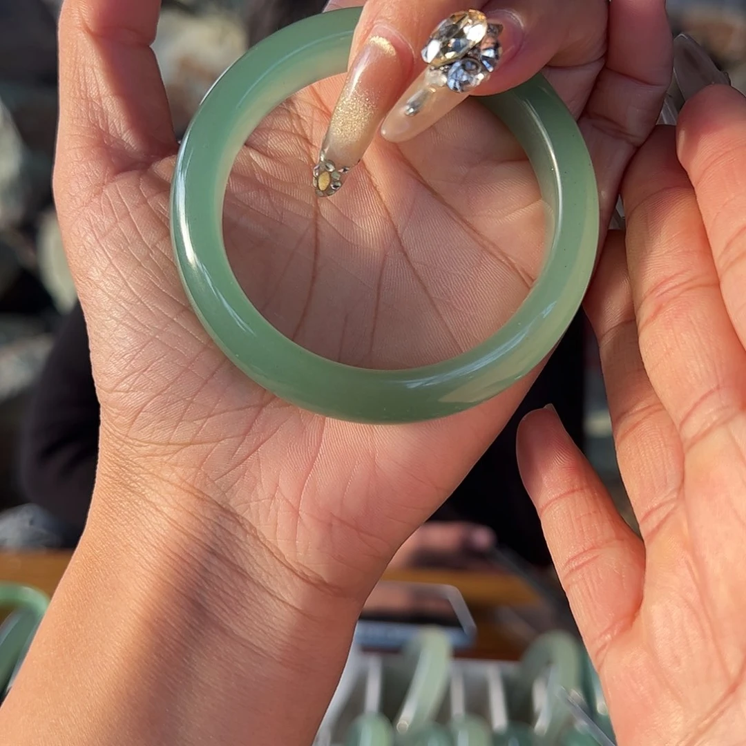 绿东陵冰晴水手镯