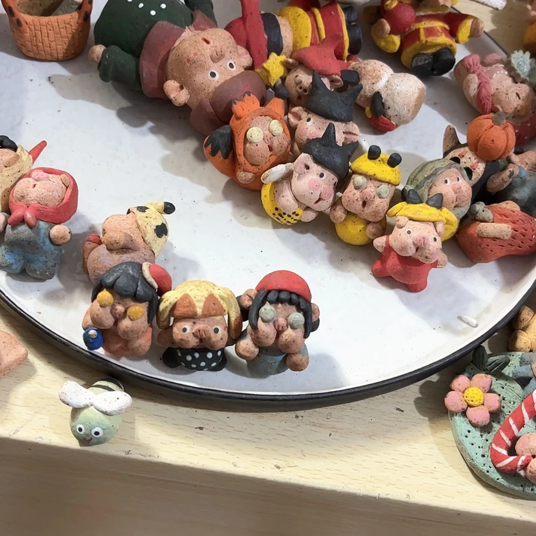 泥塑那****儿古镇炻陶包含瑕疵