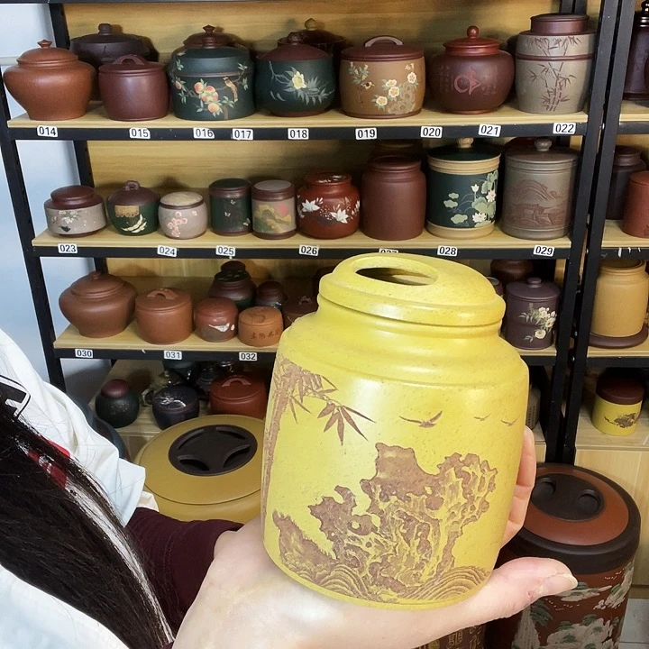 紫砂茶叶罐紫砂茶叶罐