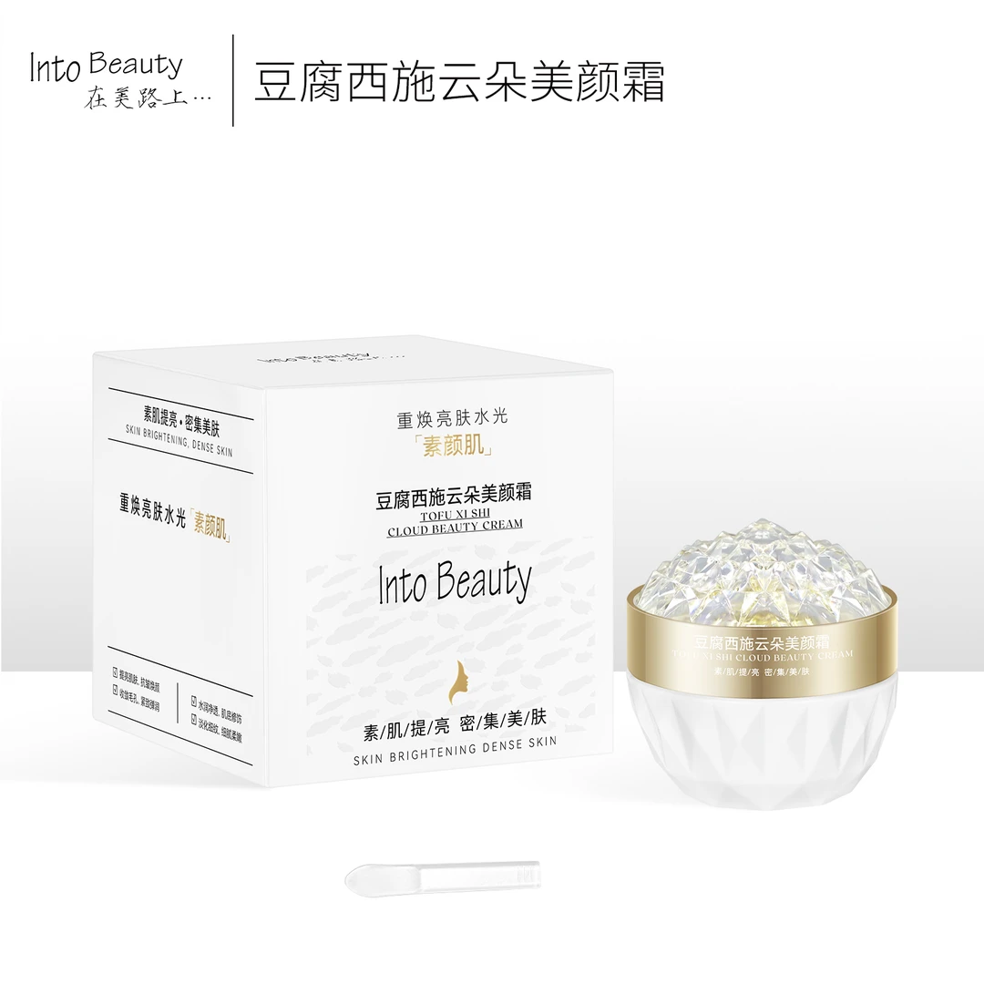 【E】Into Beauty在美路上豆腐西施云朵美颜霜70g