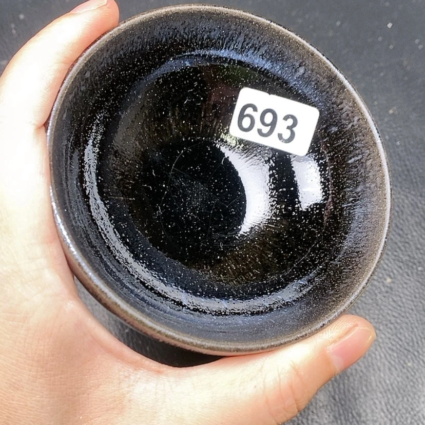 【闪购商品】茶盏真建盏原矿釉主人杯