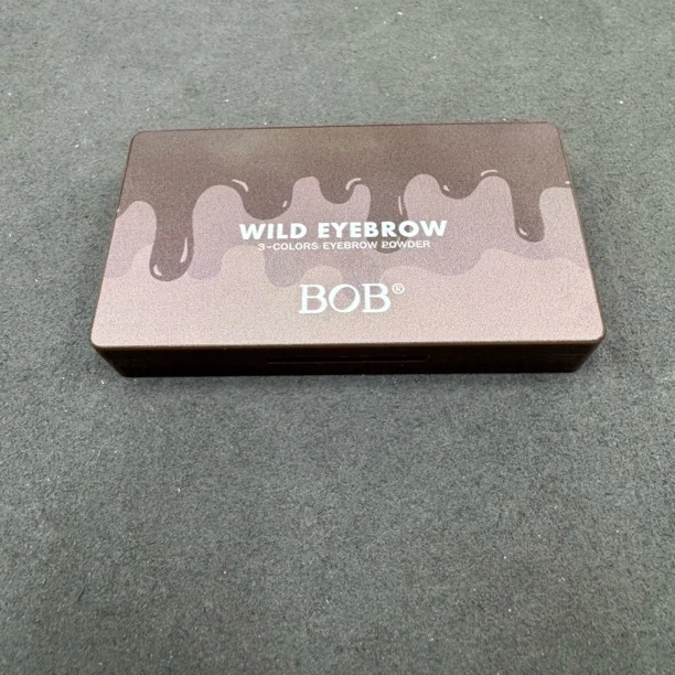 3300-BOB丝滑巧克力三色眉粉按色拍发一
