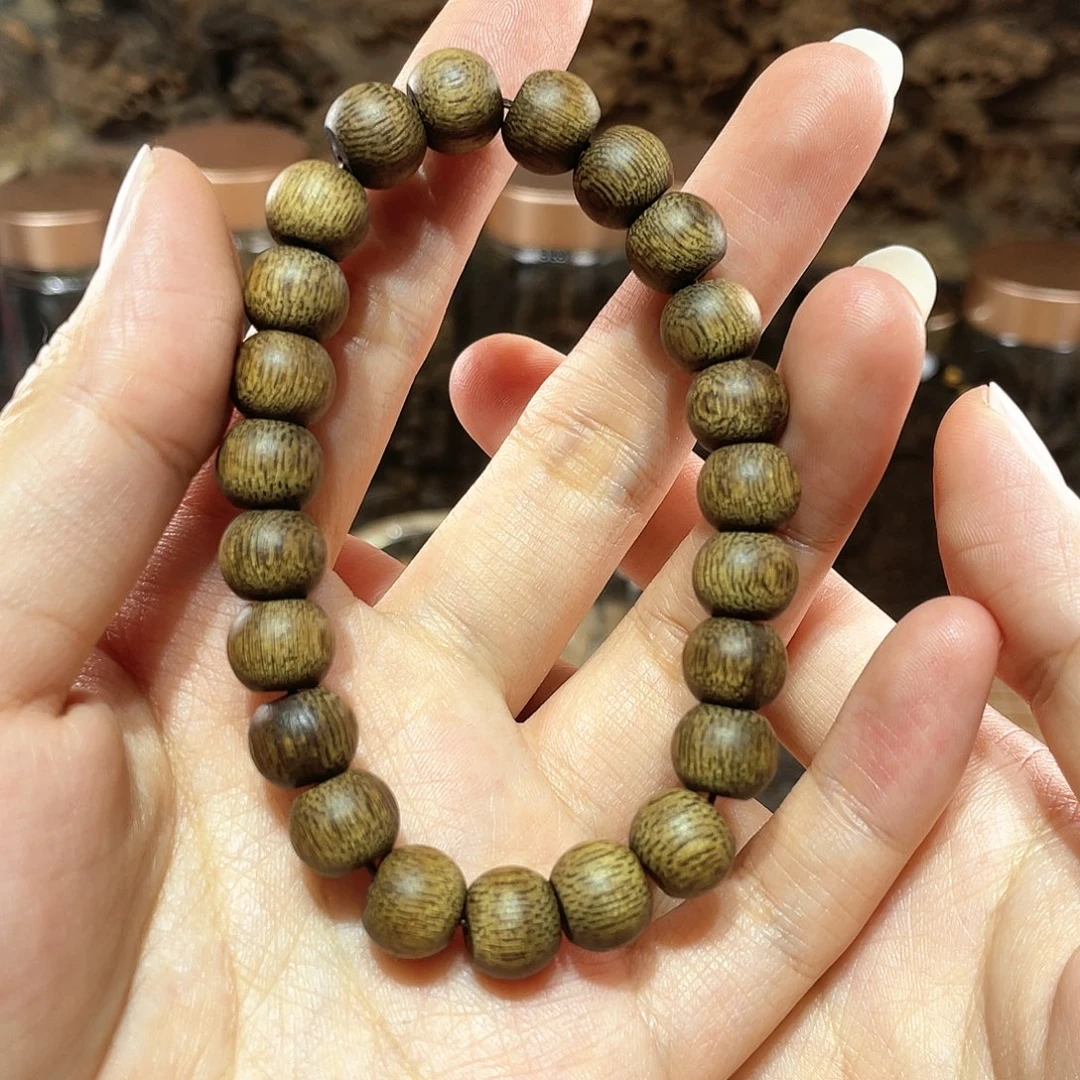 【闪购商品】手串沉香越南芽庄金丝留疤白奇楠