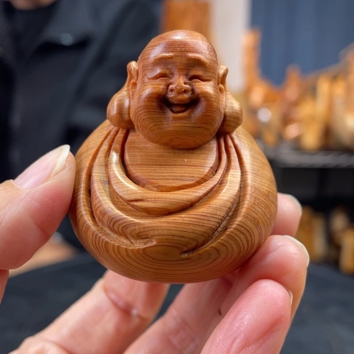 柏木（崖柏）手把件