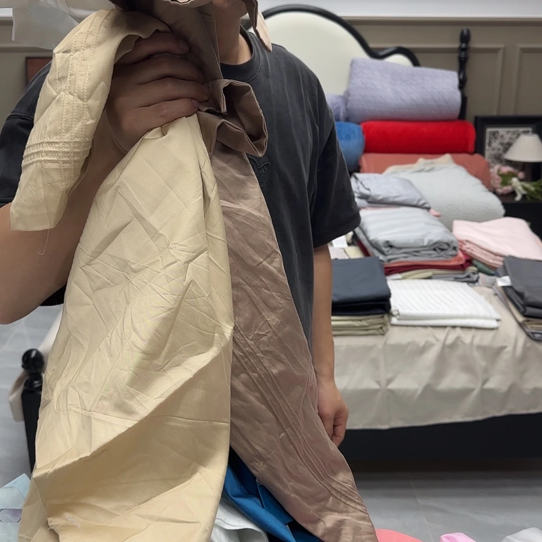 大***爱棉棉032六只枕套不同色