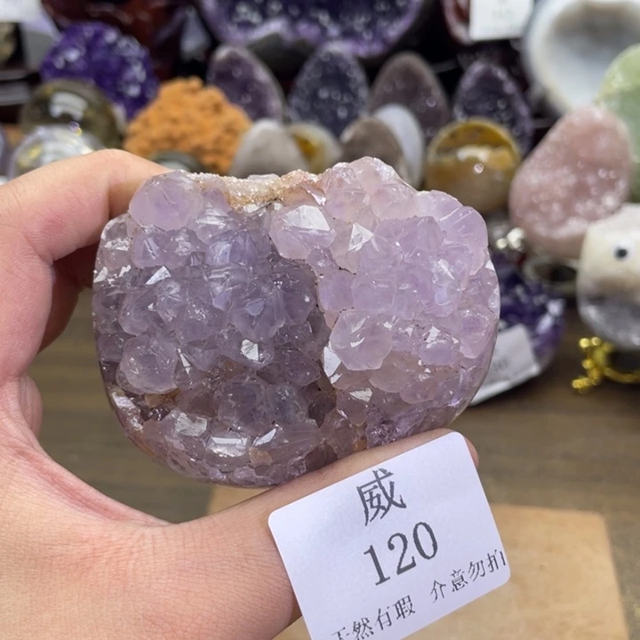 水晶未镶嵌珠宝半成品