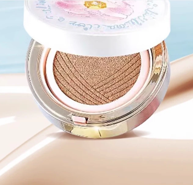 雕花款遮瑕气垫1# 粉米色1正2替