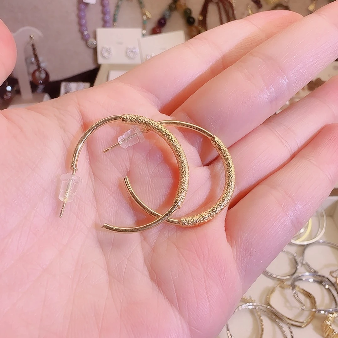 仿珍珠铜合金925银耳钉