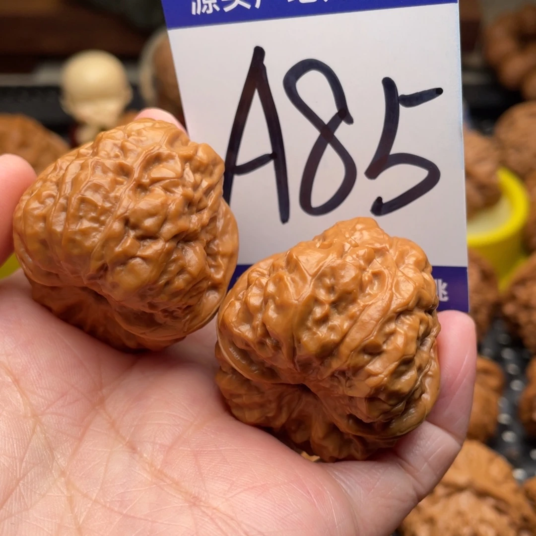 桃核把件蛤蟆头36