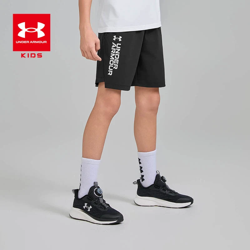 25夏季男大童新款户外运动训练跑步舒适针织短裤252125115