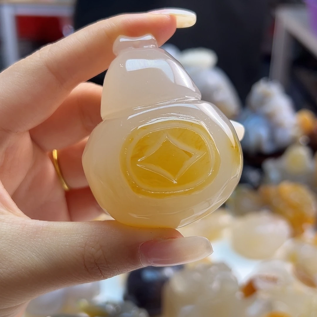 玛瑙/玉髓未镶嵌吊坠(不含链)